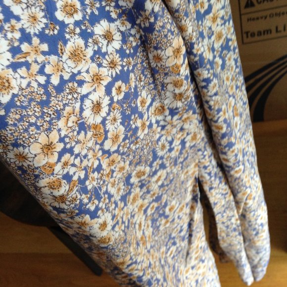 Gorgeous Comfy Print Smock Waist Wide Leg, Approx Inseam 29", NWOT - Picture 10 of 14